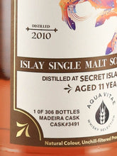 Load image into Gallery viewer, Aqua Vite Secret Islay Roba 11 Year Old 2010