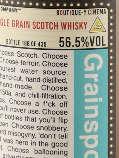 Boutique Whisky North British 25 Year Old Batch 10