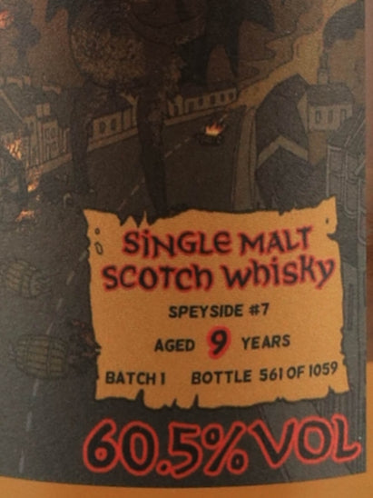 Boutique Whisky Speyside #7 9 Year Old Batch 1