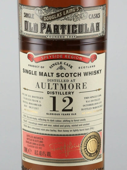 Old Particular Old Mortlach 12 Year Old 2010