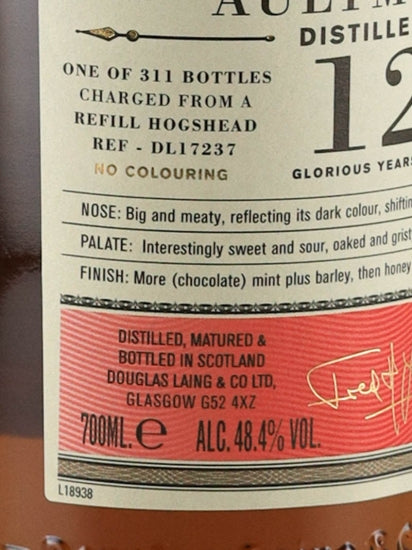 Old Particular Old Mortlach 12 Year Old 2010