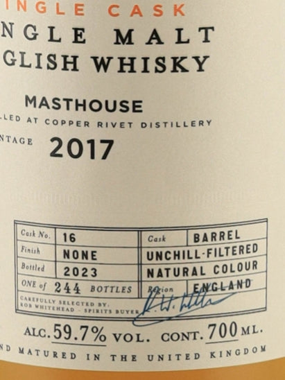 BB&R Masthouse 6 Year Old 2017