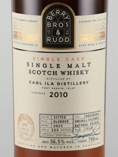 BB&R Caol Ila 13 Year Old 2010