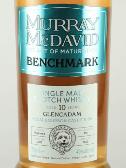 Murray McDavid Glencadam 10 Year Old 2012