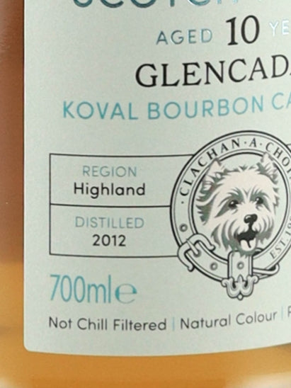 Murray McDavid Glencadam 10 Year Old 2012