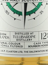 Load image into Gallery viewer, Claxton's Exploration Tullibardine 12 Year Old 2010