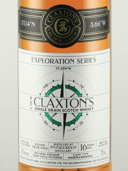 Claxton's Exploration Invergordon 16 Year Old 2006