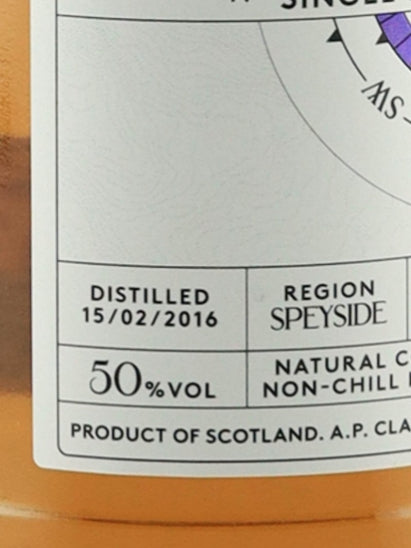 Claxton's Exploration Mannochmore 7 Year Old 2016
