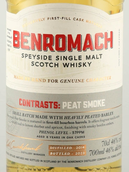 Benromach Peat Smoke 2014/2023