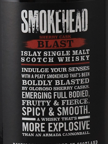 Smokehead Sherry Cask Blast