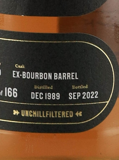 Golden Cask Girvan 32 Year Old 1989