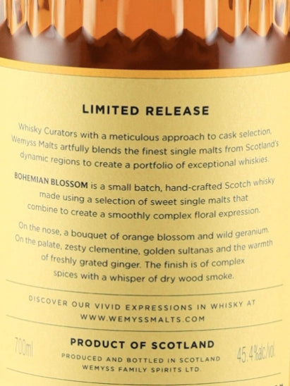 Weymss Bohemian Blossom Blended Malt