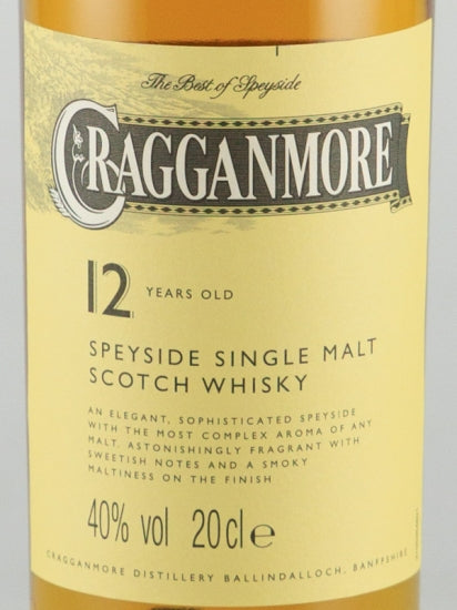Cragganmore 12 Year Old 200ml