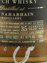 Load image into Gallery viewer, Extra Old Particular Year of the Dragon Bunnahabhain 35 Year Old 1988
