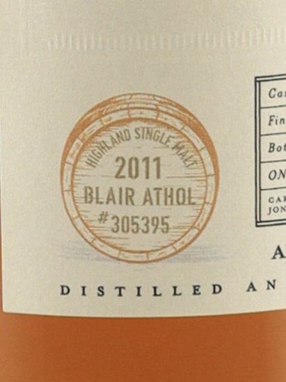 BB&R Blair Athol 12 Years 2011 48.8%