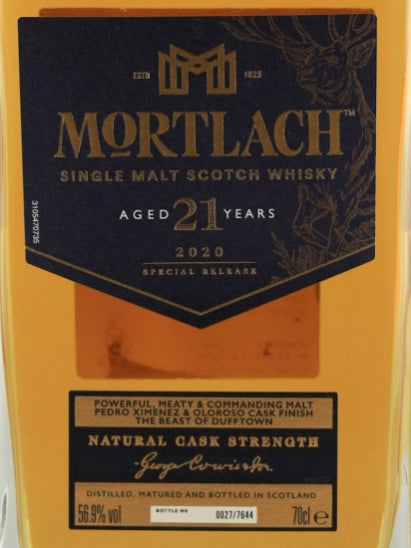 Mortlach 21 Year Old Special Release 2020