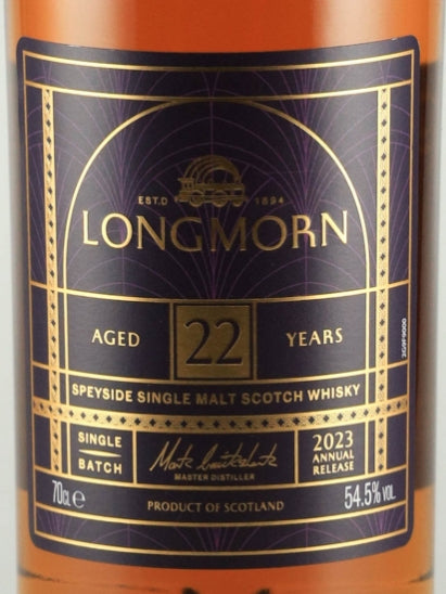 Longmorn 22 Year Old