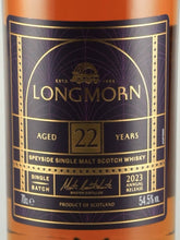 Load image into Gallery viewer, Longmorn 22 Year Old