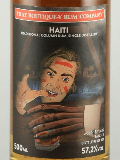 Boutique Rum Company Haitian Rum 18 Year Old Batch 4