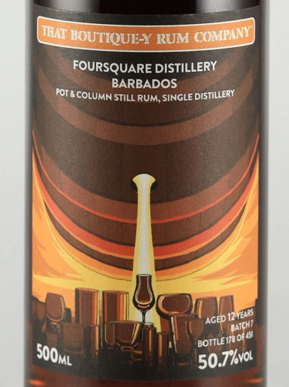 Boutique Rum Company Foursquare 12 Year Old Batch 7