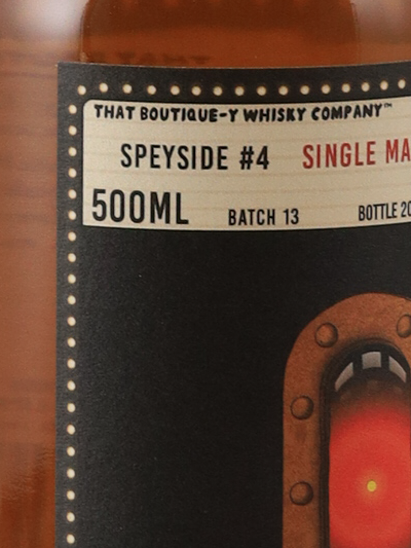 Boutique Whisky Speyside #4 25 Year Old Batch 13