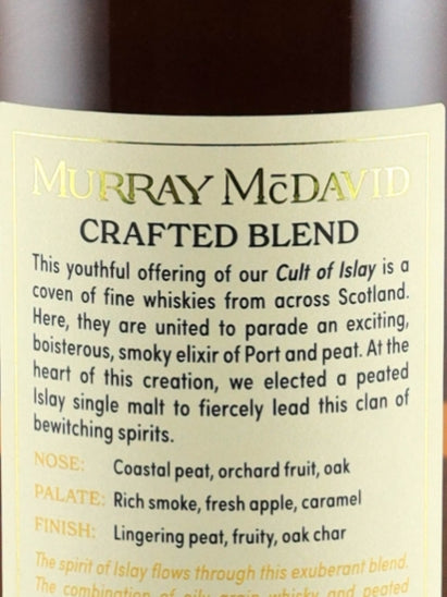 Murray McDavid Cult of Islay 10 Year Old 2012
