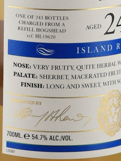 Old Malt Cask Arran 24 Year Old 1998
