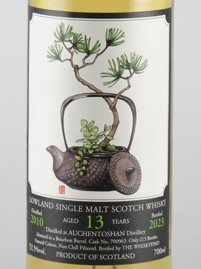 Auchentoshan 13 Year Old 2010 for Bar Bacchus