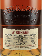 Load image into Gallery viewer, Aberlour AbunA Batch 77