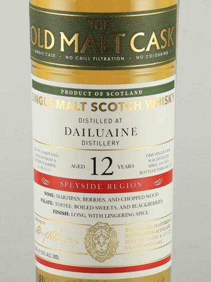 Old Malt Cask Dailuaine 12 Year Old 2010