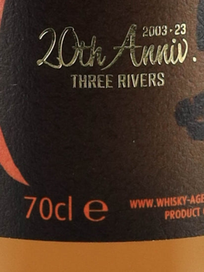 Artwork Glenrothes 37 Year Old 1986 for Three Rivers
