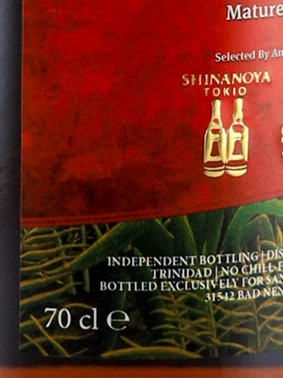 Sansibar Caroni 21 Year Old 1999