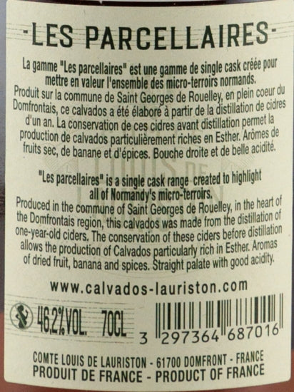 Louis De Lauriston Parcelaire 14 Year Old Single Cask #1