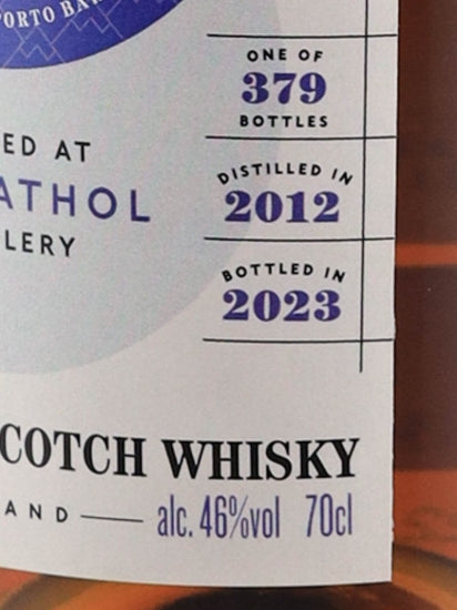 Hepburn's Choice Blair Athol 10 Year Old 2012