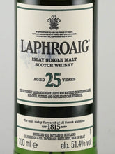 Load image into Gallery viewer, Laphroaig 25 Year Old Cask Strength 2019 Release