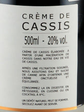 Load image into Gallery viewer, Jean Paul Mette Creme de Cassis 500ml