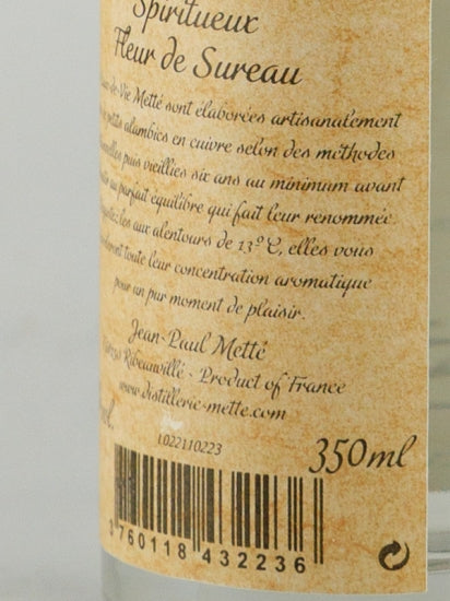Jean Paul Mette Fleur de Sureau 350ml
