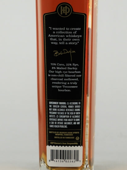 Heaven's Door Revival Tennessee Straight Bourbon