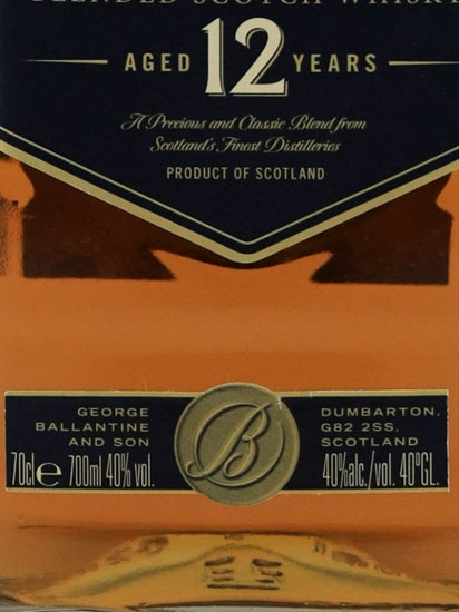 Ballantine's 12 Year Old Blue Label 700ml