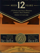 Load image into Gallery viewer, Ballantine's 12 Year Old Blue Label 700ml