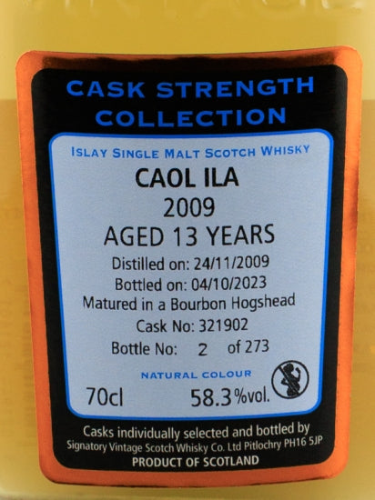 Signatory Caol Ila 13 Year Old 2009