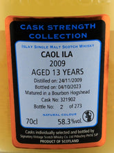 Load image into Gallery viewer, Signatory Caol Ila 13 Year Old 2009