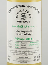 Load image into Gallery viewer, Signatory Caol Ila 11 Year Old 2012