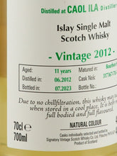 Load image into Gallery viewer, Signatory Caol Ila 11 Year Old 2012