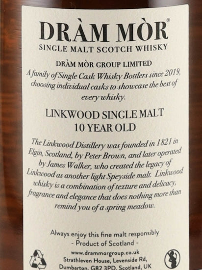 Dram mor Linkwood 10 Year Old 2013
