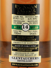 Load image into Gallery viewer, Duncan Taylor Single Cask Glentauchers 14 Year Old 2008