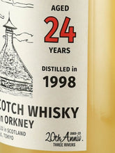 Load image into Gallery viewer, Orkney 24 Years Old 1998 for Three Rivers 20th Anniversary 52.1% — Single Malt