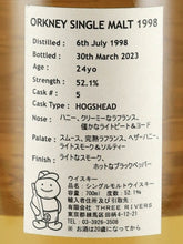 Load image into Gallery viewer, Orkney 24 Years Old 1998 for Three Rivers 20th Anniversary 52.1% — Single Malt