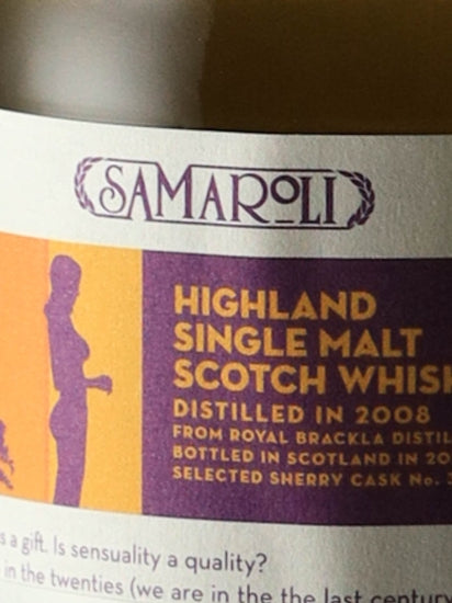 Samaroli Royal Brackla 2008/2022