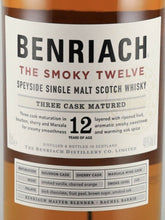 Load image into Gallery viewer, Benriach The Smoky Twelve
